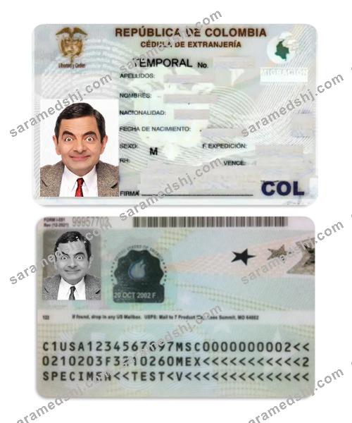 Colombia residence permit